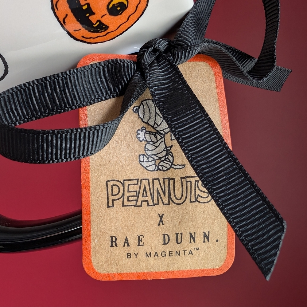 Rae Dunn x Peanuts SPOOKY Snoopy Halloween Mug, All-over Design - Picture 5 of 5